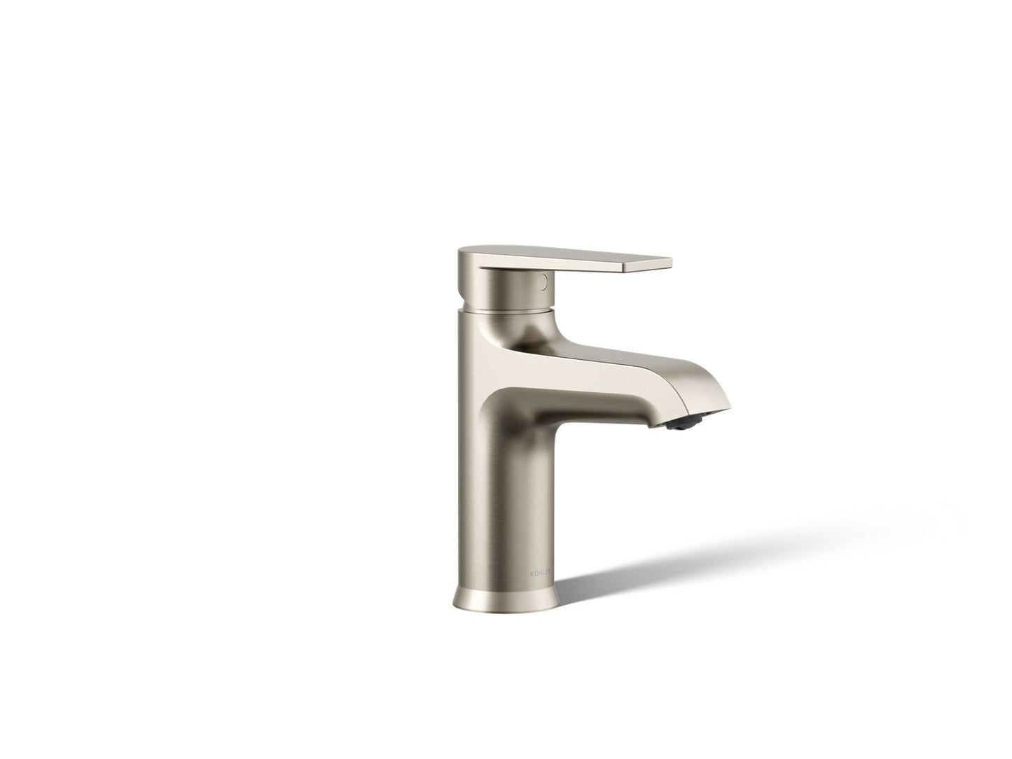 KOHLER K-97060-4-BN Hint Single-Handle Bathroom Sink Faucet, 1.2 Gpm In Vibrant Brushed Nickel