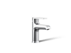 KOHLER K-97060-4-CP Hint Single-Handle Bathroom Sink Faucet, 1.2 Gpm - Polished Chrome