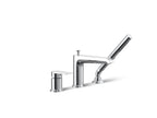 KOHLER K-97070-4-CP Hint Deck-Mount Bath Faucet With Handshower - Polished Chrome