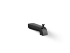KOHLER K-97089-BL Pitch Wall-Mount Diverter Bath Spout - Matte Black