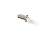 KOHLER K-97089-BN Pitch Wall-Mount Diverter Bath Spout - Vibrant Brushed Nickel