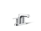 KOHLER K-97094-4-CP Hint Centerset Bathroom Sink Faucet, 1.2 Gpm - Polished Chrome