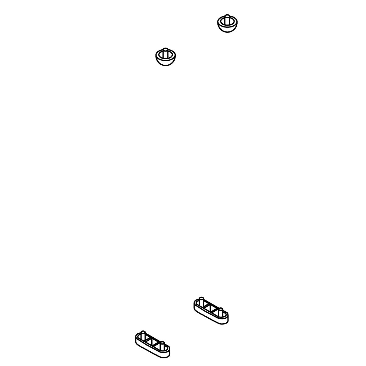KOHLER Bumper Kit - Biscuit, K-97393-96