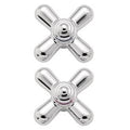 MOEN 97446 Monticello Porcelain/Replacement Handle Knob Insert - Chrome