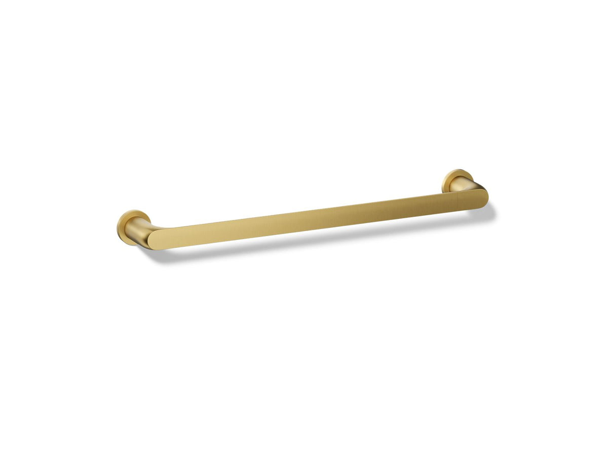 KOHLER K-97494-2MB Avid 18" Towel Bar - Vibrant Brushed Moderne Brass
