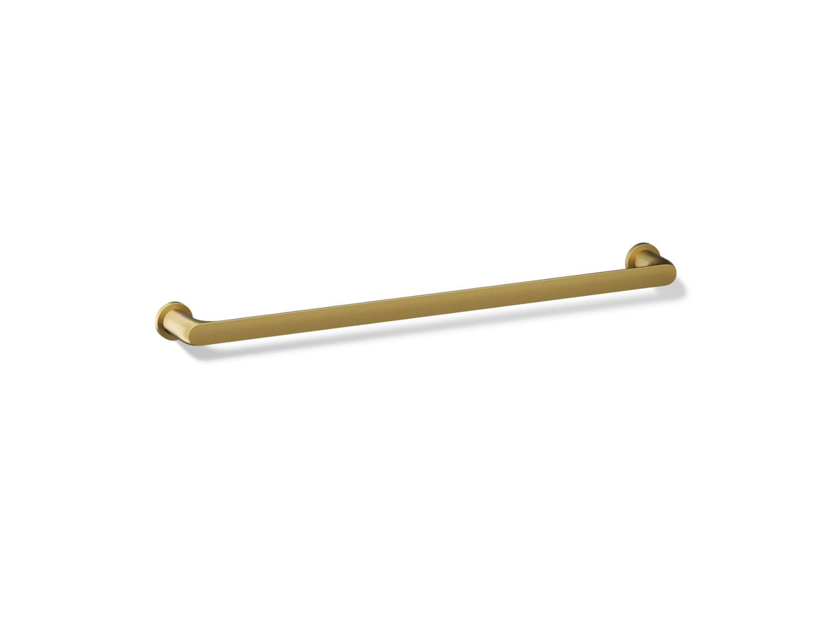 KOHLER K-97495-2MB Avid 24" Towel Bar - Vibrant Brushed Moderne Brass