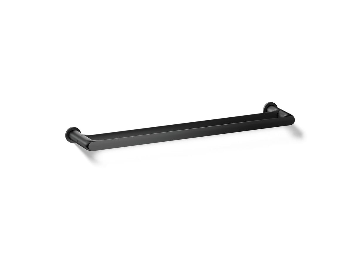 KOHLER K-97496-BL Avid 24" Double Towel Bar - Matte Black