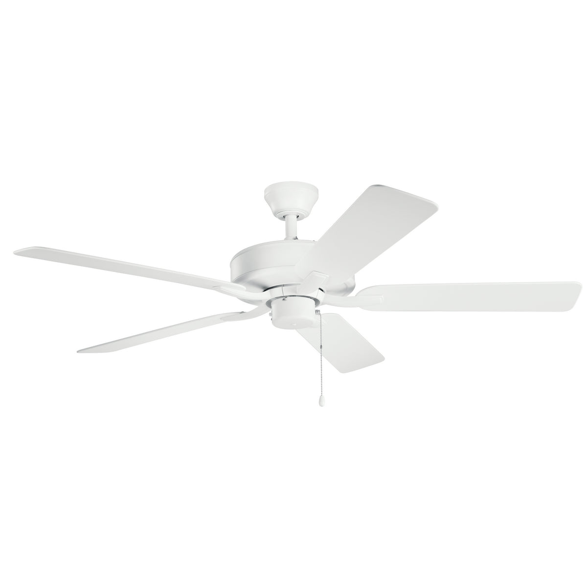 KICHLER 330015MWH 52" Basics Pro Patio Fan Matte White