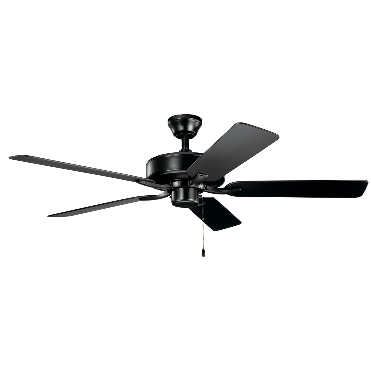 KICHLER 330015SBK 52" Basics Pro Patio Fan Satin Black
