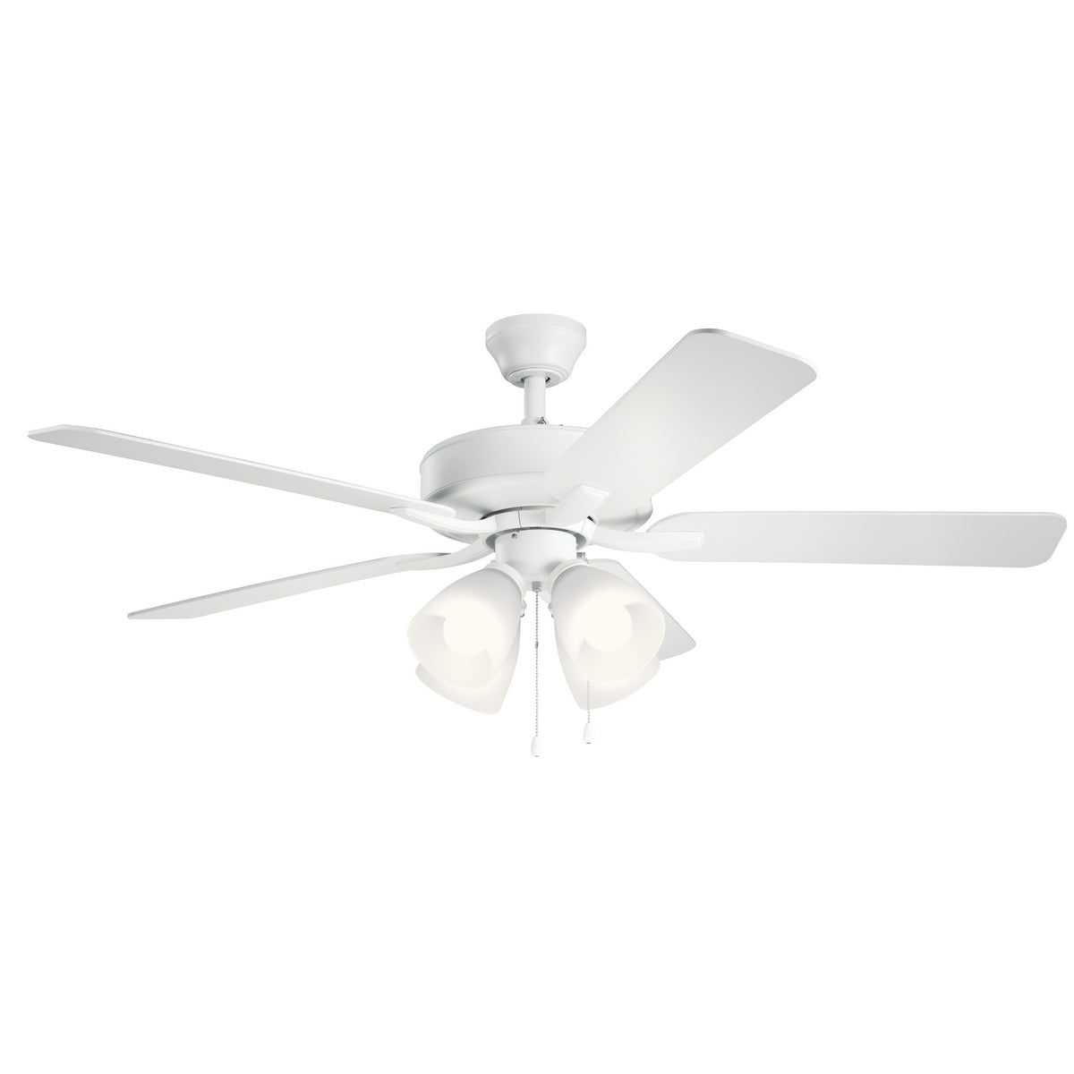 KICHLER 330016MWH 52" Basics Pro Premier Fan Matte White
