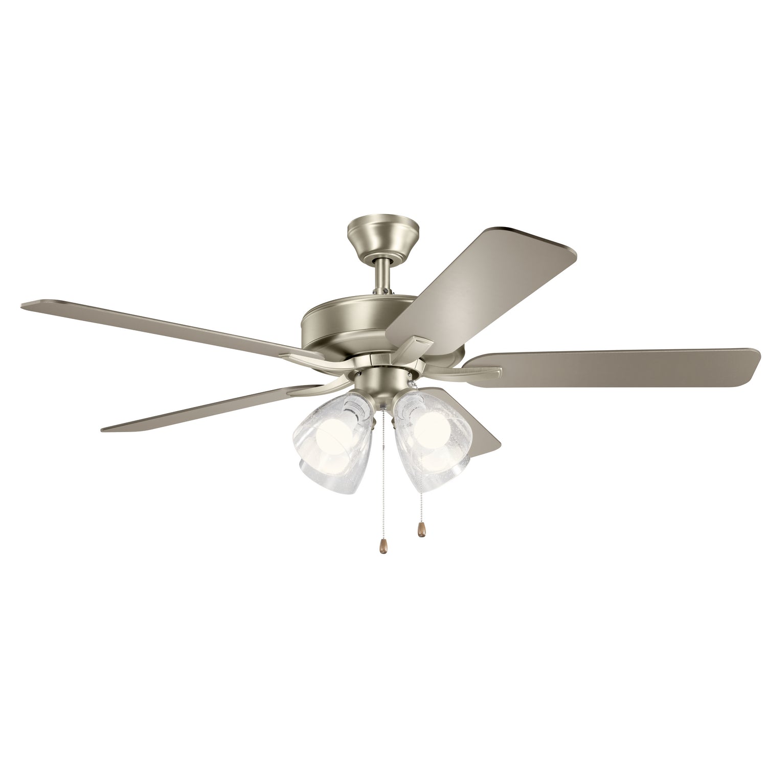 KICHLER 330016NIS 52" Basics Pro Premier Fan Brushed Nickel