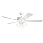 KICHLER 330016WH 52" Basics Pro Premier Fan White