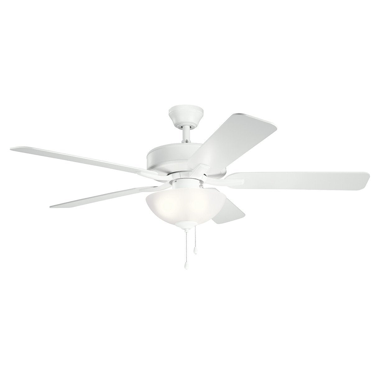 KICHLER 330017MWH 52" Basics Pro Select Fan Matte White