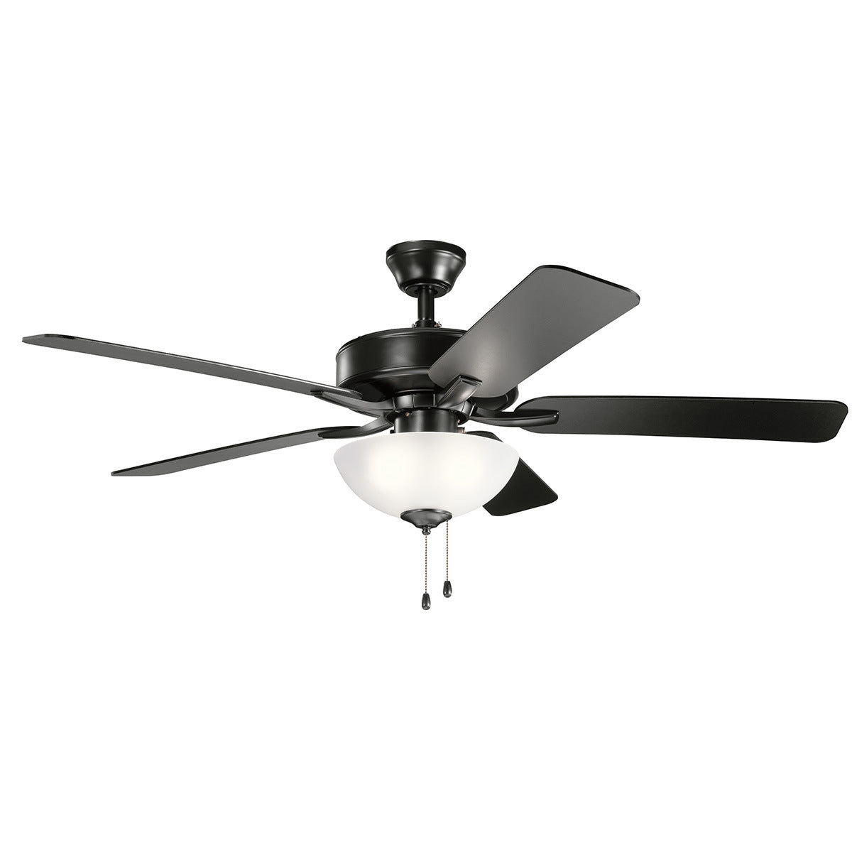KICHLER 330017SBK 52" Basics Pro Select Fan Satin Black