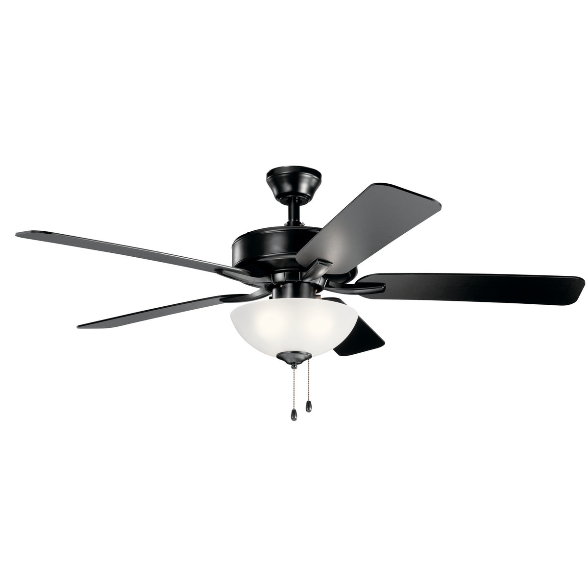 KICHLER 330017SBK 52" Basics Pro Select Fan Satin Black