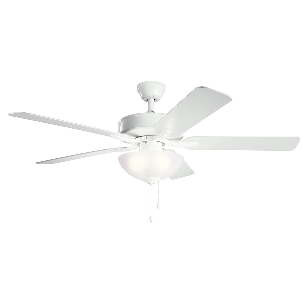 KICHLER 330017WH 52" Basics Pro Select Fan White