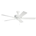 KICHLER 330018MWH 52" Basics Pro Fan Matte White
