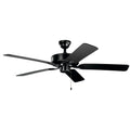KICHLER 330018SBK 52" Basics Pro Fan Satin Black