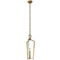 KICHLER 43497NBR Abbotswell 23.5" 1 Light Mini Pendant Natural Brass