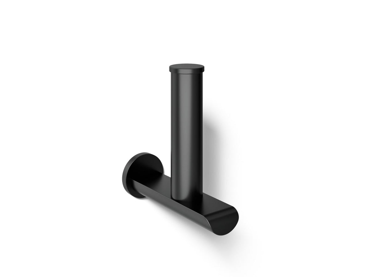 KOHLER K-97502-BL Avid Vertical Toilet Paper Holder - Matte Black