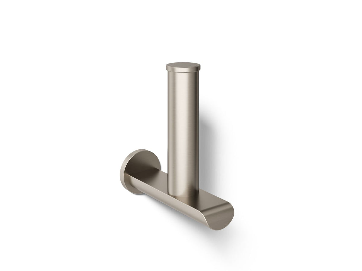 KOHLER K-97502-BN Avid Vertical Toilet Paper Holder - Vibrant Brushed Nickel