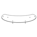 KOHLER Acrylic Plate (White) - Amber, K-97558-A