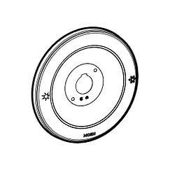 MOEN 97577 Escutcheon In Chrome