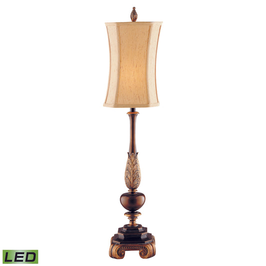 MARKETPLACE 97755-LED Sweet Ginger 35.5'' High 1-Light Table Lamp - Antique Gold - Includes LED Bulb