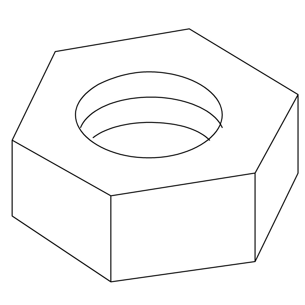 KOHLER Nut, 1-18 Uns-2B, K-97816