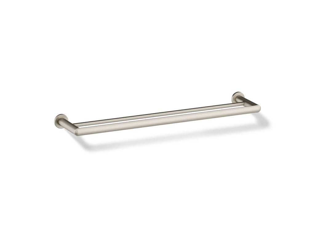 KOHLER K-97890-BN Kumin 24" Double Towel Bar - Vibrant Brushed Nickel
