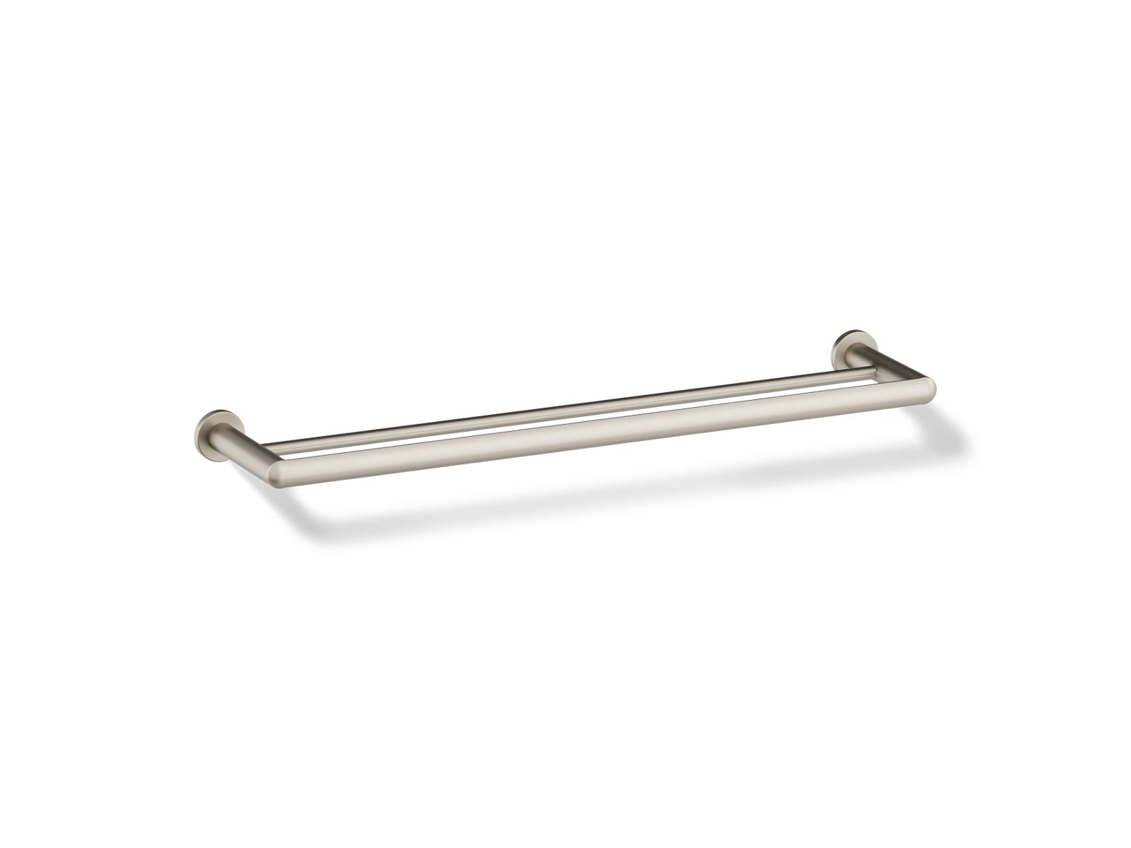 KOHLER K-97890-BN Kumin 24" Double Towel Bar - Vibrant Brushed Nickel