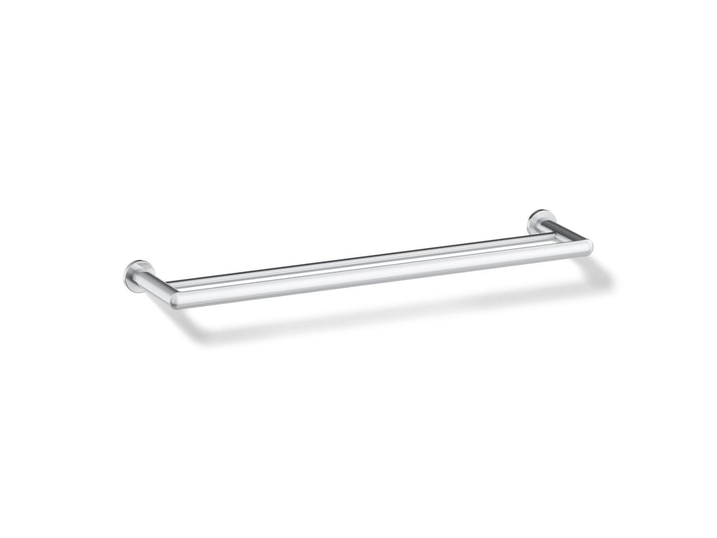 KOHLER K-97890-CP Kumin 24" Double Towel Bar - Polished Chrome