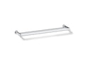 KOHLER K-97890-CP Kumin 24" Double Towel Bar - Polished Chrome