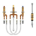 MOEN 9793 M-Pact Roman Tub with Diverter 10" - 24" Center 1/2" Cpvc Crimp Ring Pex Connection