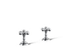 KOHLER K-98068-3-CP Artifacts Cross Bathroom Sink Faucet Handles - Polished Chrome