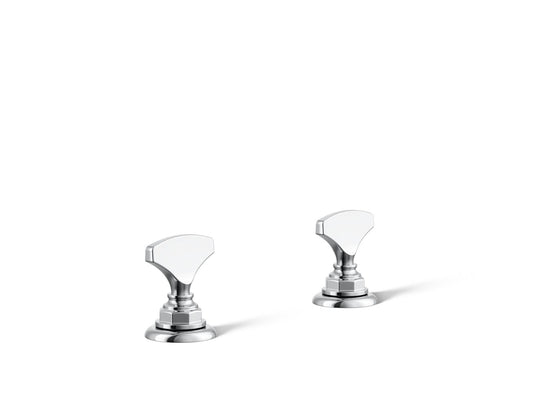 KOHLER K-98068-6-CP Artifacts T-handle bathroom sink faucet handles - Polished Chrome