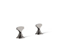 KOHLER K-98068-6-TT Artifacts T-Handle Bathroom Sink Faucet Handles - Vibrant Titanium