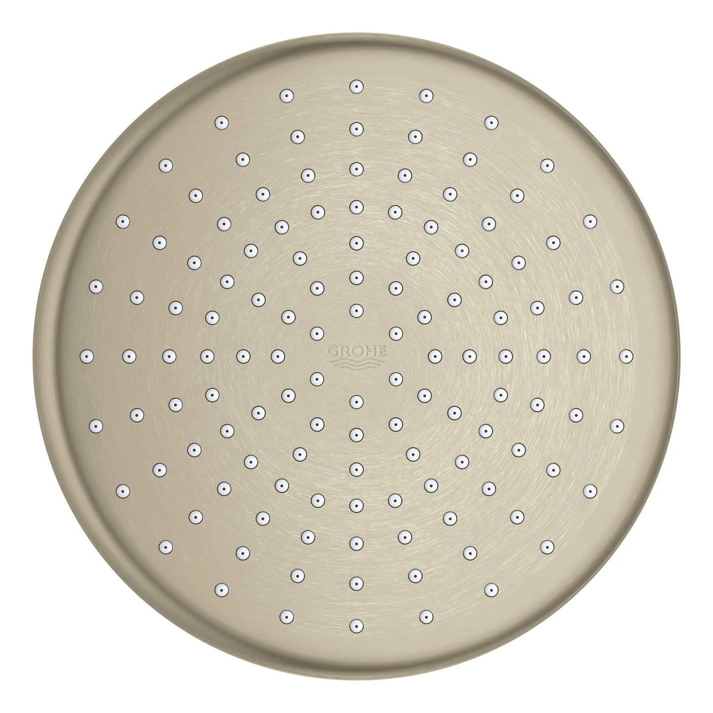 GROHE Tempesta 210 Shower Head, 8" - 1 Spray, 1.75 GPM - Brushed Nickel, 26409EN0
