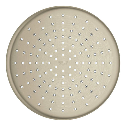GROHE Tempesta 210 Shower Head, 8" - 1 Spray, 1.75 GPM - Brushed Nickel, 26409EN0