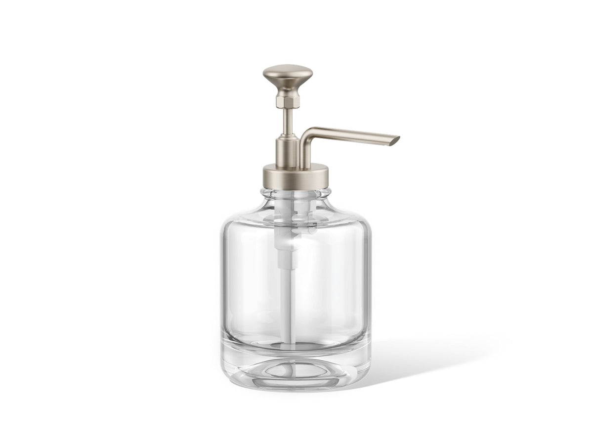 KOHLER K-98630-BN Artifacts Soap Dispenser - Vibrant Brushed Nickel