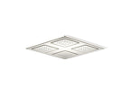 KOHLER K-98740-SN Watertile Rain Overhead Shower Panel With Four 22-Nozzle Sprayheads - Vibrant Polished Nickel