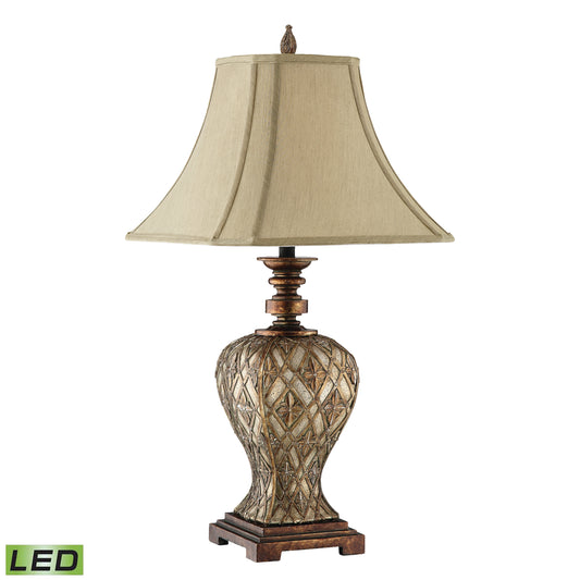 MARKETPLACE 98871-LED Jaela 31.25'' High 1-Light Table Lamp - Gold - Includes LED Bulb