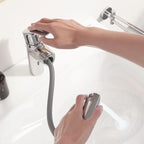 GROHE 23991003 Eurosmart Single Hole Single-Handle M-Size Bathroom Faucet, 1.2 GPM with Pull-Out - Chrome