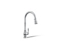 KOHLER K-99259-CP Artifacts Pull-Down Kitchen Sink Faucet With Three-Function Sprayhead - Polished Chrome