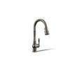 KOHLER K-99261-TT Artifacts Pull-Down Kitchen Sink Faucet With Three-Function Sprayhead - Vibrant Titanium
