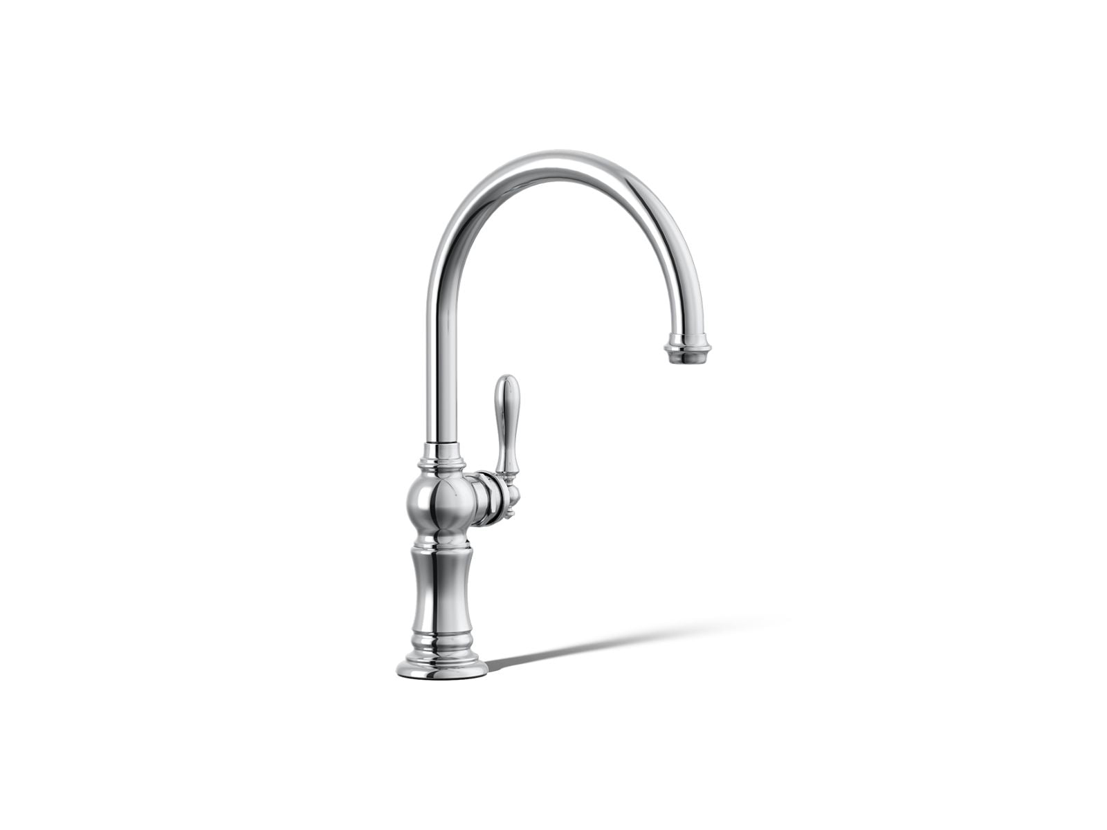 KOHLER K-99263-CP Artifacts Single-Handle Kitchen Sink Faucet - Polished Chrome