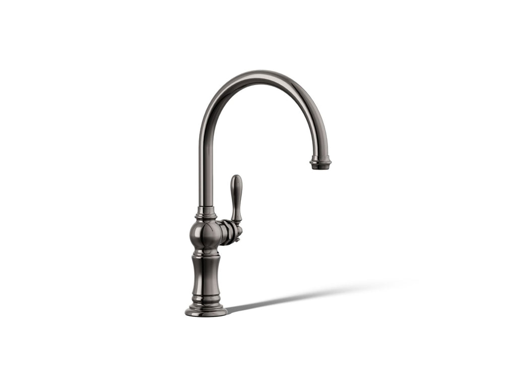 KOHLER K-99263-TT Artifacts Single-Handle Kitchen Sink Faucet - Vibrant Titanium