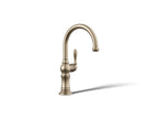KOHLER K-99264-BV Artifacts Single-Handle Kitchen Sink Faucet - Vibrant Brushed Bronze