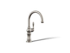 KOHLER K-99264-VS Artifacts Single-Handle Kitchen Sink Faucet - Vibrant Stainless