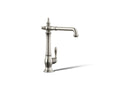 KOHLER K-99266-SN Artifacts Single-Handle Kitchen Sink Faucet - Vibrant Polished Nickel